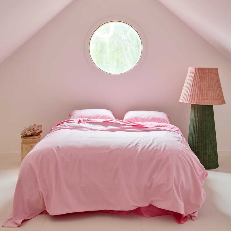 Kip&Co Glow In Pink Bamboo Cotton Quilt Cover image number 1